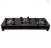 Lifelong LLGS23 3 Burner Glass Gas Stove