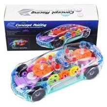 Brand Conquer Transparent Toys Bump and Go Toys