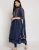 Get Biba Navy Blue Salwar Suit Sets