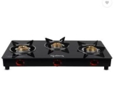 Lifelong LLGS23 3 Burner Glass Gas Stove