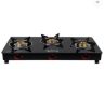 Lifelong LLGS23 3 Burner Glass Gas Stove