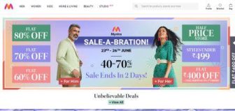 Myntra SALE-A-BRATION Deals with Unbelievable Discount